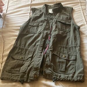 Old Navy Dark Green Vest